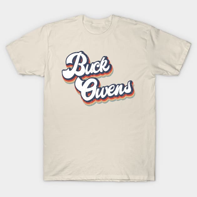 KakeanKerjoOffisial VintageColor Buck Owens T-Shirt by KakeanKerjoOffisial